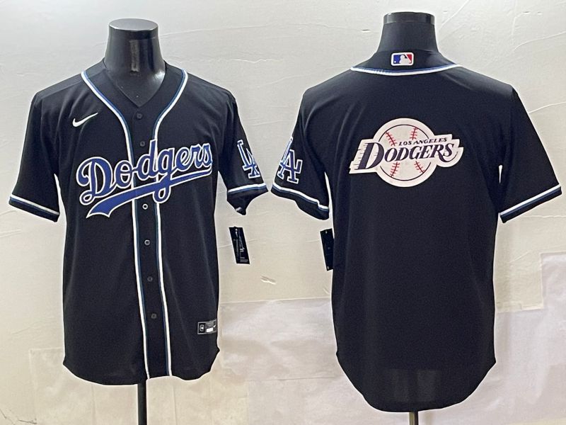 Men 2025 Los Angeles Dodgers Blank Black Three generations Fashion Nike MLB Jersey style 10